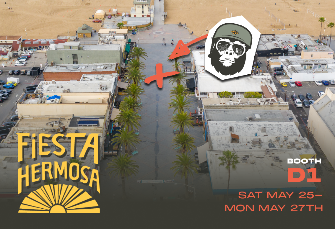 Ape Ryder Takes Gibbon to Fiesta Hermosa: Join Us for a Weekend of Fun!
