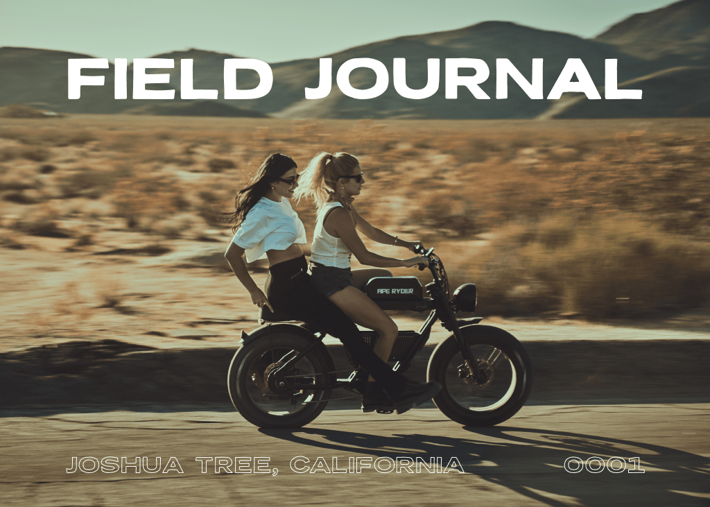 Field Journal 01 | Joshua Tree, CA - Ape Ryder