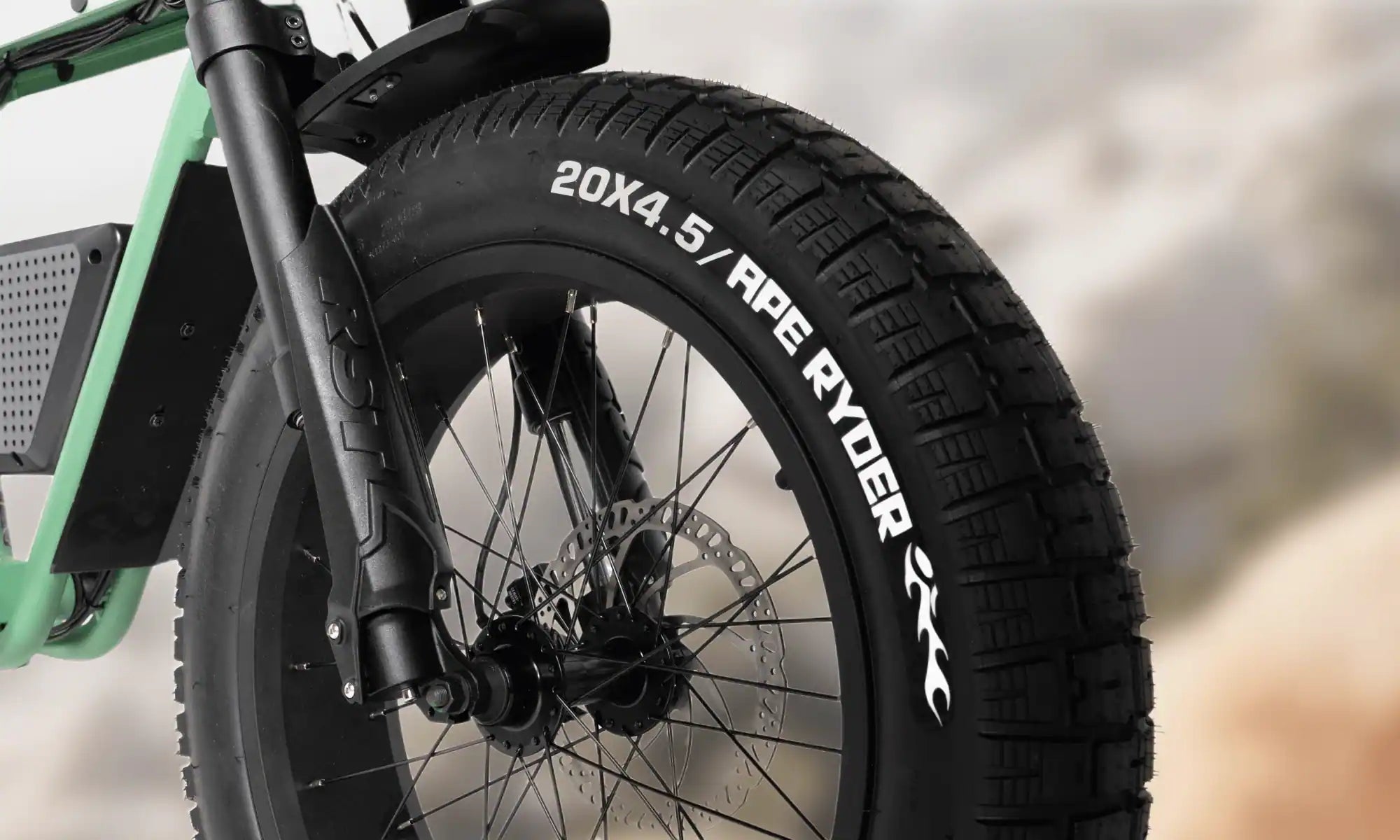 tire of e-bike