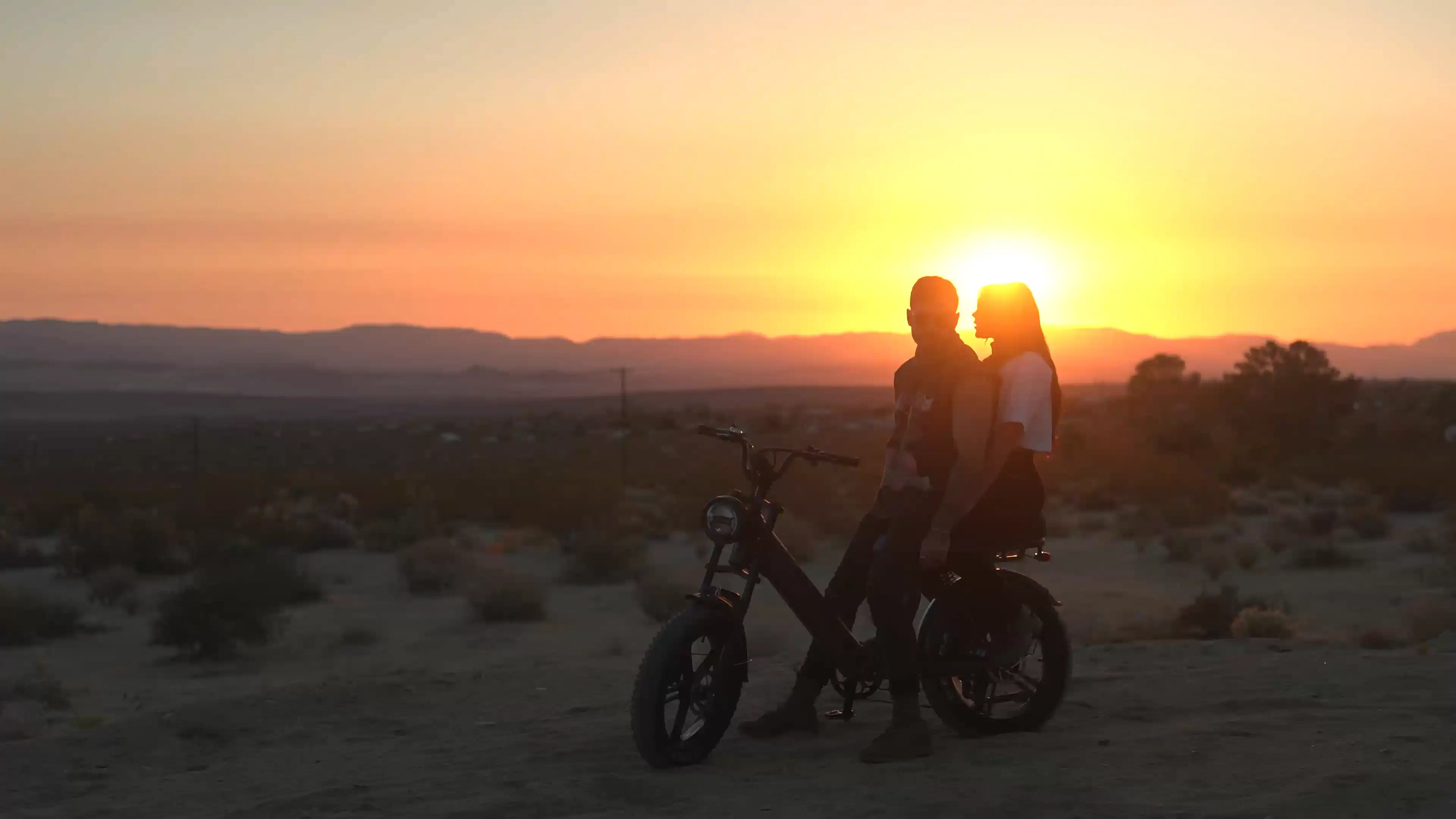 e-bikes on the road